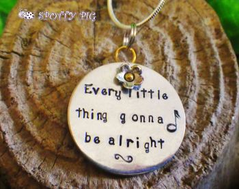 Song Lyric Necklace
