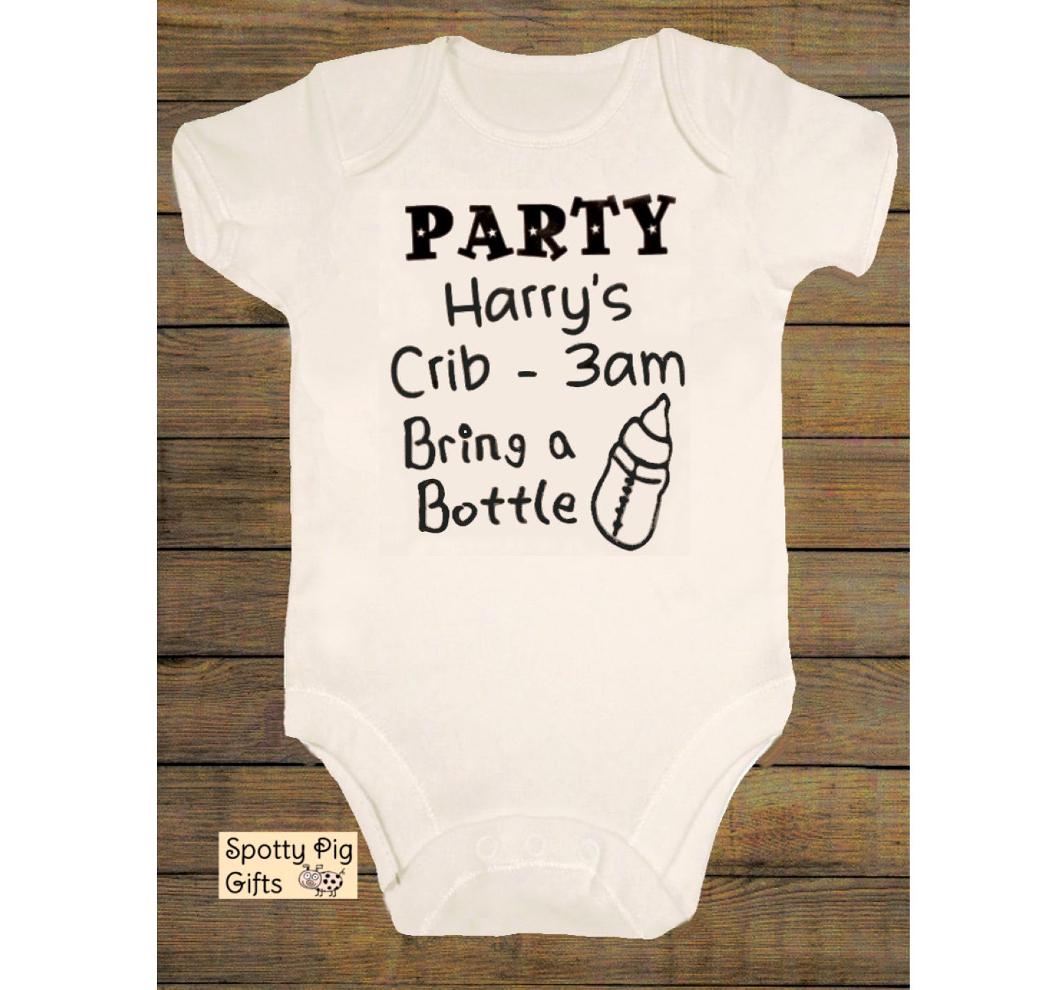 Personalised baby clothes