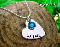 Hand Stamped Necklaces Collection