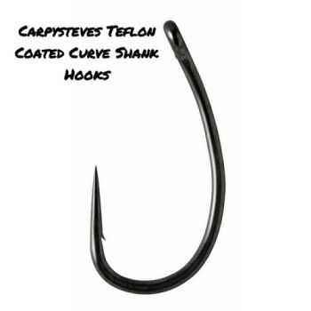 Carpysteves Curve Shank Hooks Size 8 Micro-Barbed