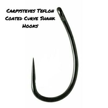Carpysteves Curve Shank Hooks Size 8 Barbless