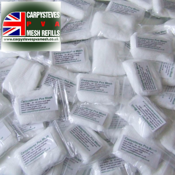 Carpysteves All Season Pva Mesh Refill 25mm Boilie Size (narrow) Anti-Ladder, Micro-Mesh