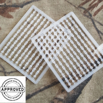 Carpysteves Clear Boilie/Bait Stops X 200