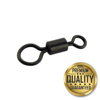 10 x Carpysteves Big Eye Matt Black Anti-Glare Swivels