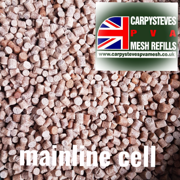 Carpysteves Pre Tied Standard Pva Mesh Mainline Cell Pellet Bait Balls x 80