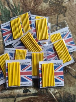 Carpysteves Yellow 1.6mm Shrink Tubing