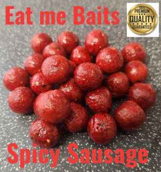 5 kilo of Eat me Baits Spicy Sausage 18mm Freezer Boilies/Bait