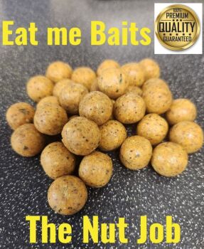 5 kilo of Eat me Baits Nut Job 18mm Freezer Boilies/Bait
