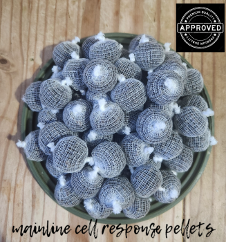 New Product; 40 x Carpysteves Pre-Tied Standard Pva Mesh Mainline Cell Response Pellet Bait Balls