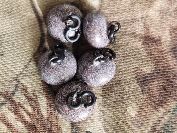 New Product; 5 x Carpysteve Camo Clay 1oz Saucer Backleads