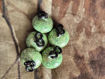 New Product; 5 x Carpysteve Weed/Sand 1oz Saucer Backleads