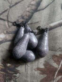 New Product; 5 x Carpysteves 2oz Smooth Camo Clay Distance Pear Leads