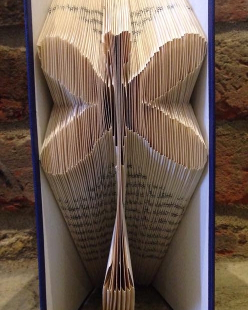 Book Folding Pattern 'Dragonfly' (154 Folds)