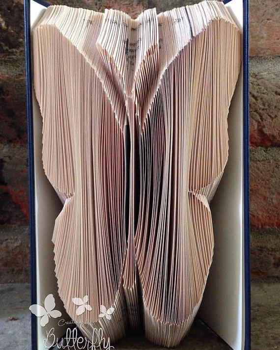 Book Folding Pattern 'Butterfly' (289 Folds)
