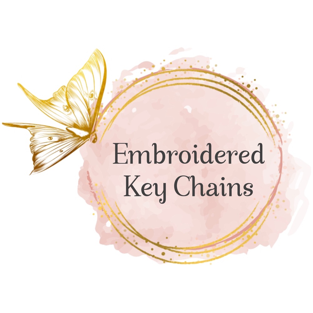 Embroidered Key Fobs and Charms