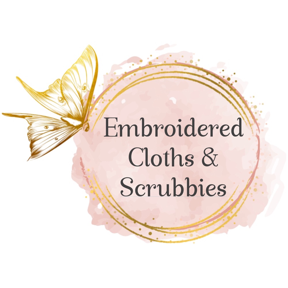 Embroidered Scrubbies & Cloths