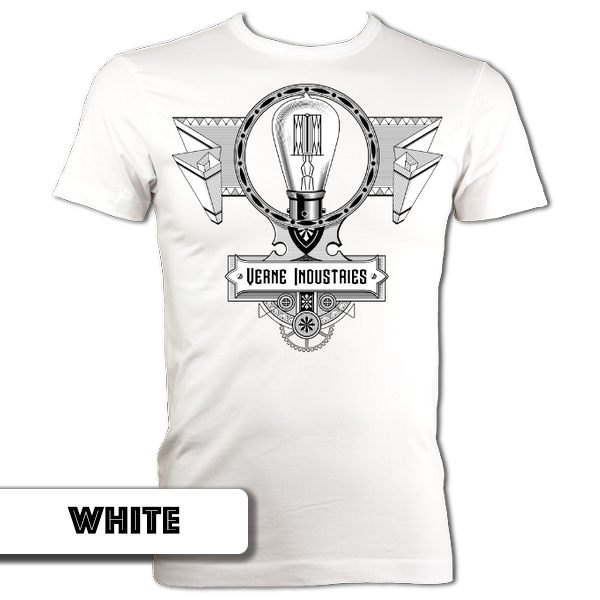 Verne Industries Brand T-Shirt (Bright Ideas)