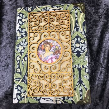 Art Nouveau Handmade Journal (ONE OFF)