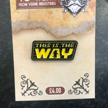 Mandalorian "This is the Way" - Pin Badge