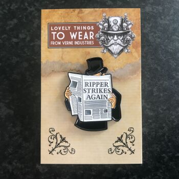 Ripper Strikes Again - Pin Badge