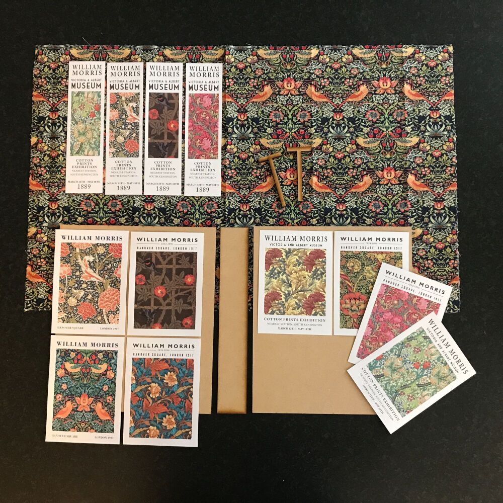 William Morris - Strawberry Thief Lap Book Kit AWAITING NEW STOCK