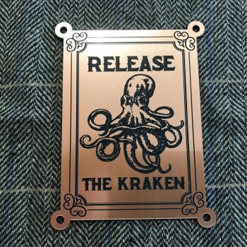 Release The Kraken Plaque