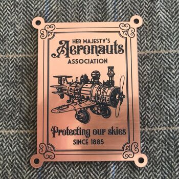 Aeronauts Association Plaque