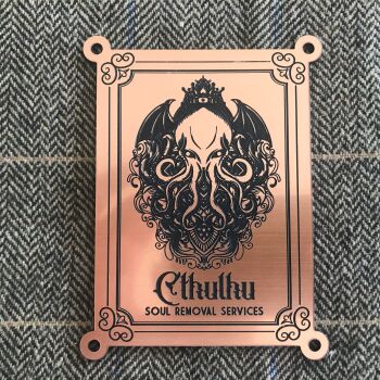 Cthulhu Plaque