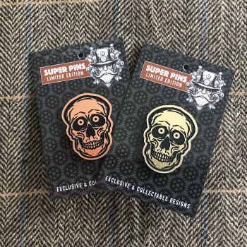 Skull Pin Badge