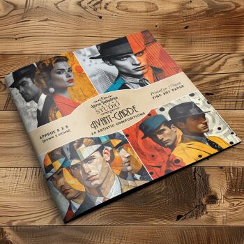Avant-Garde Art Paper Book