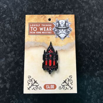 Gothic Enamel Pin Badge