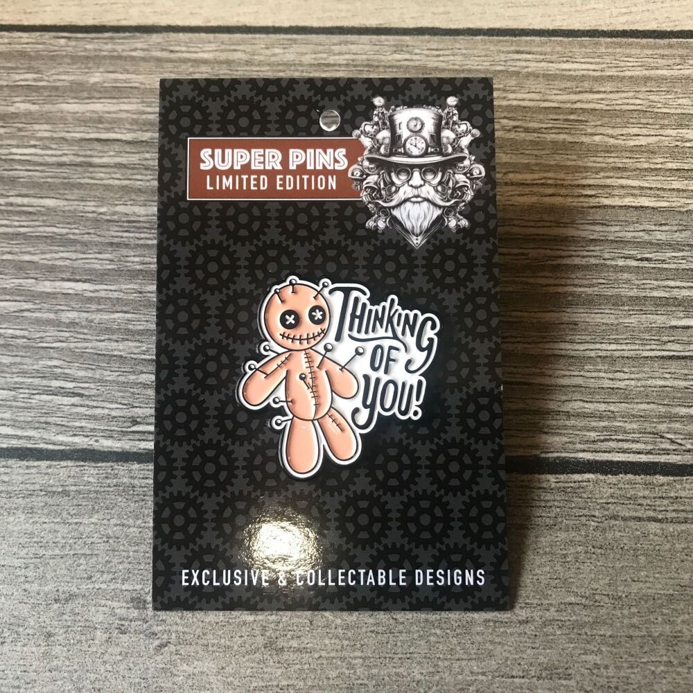 Thinking Of You- Pin Badge