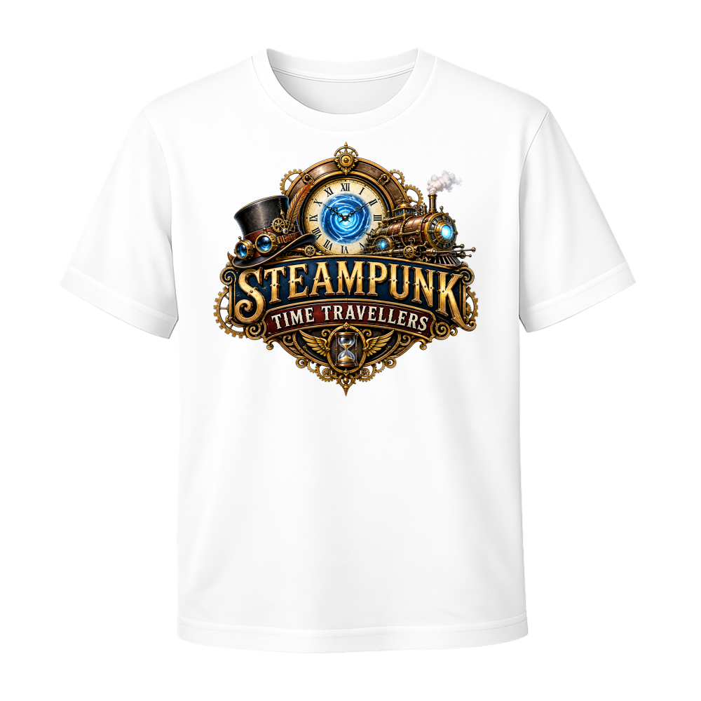 Steampunk Time Travellers T-Shirt