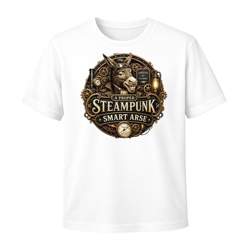 Steampunk Smart Arse T-Shirt