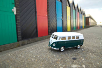 camper van at Lowerstoft