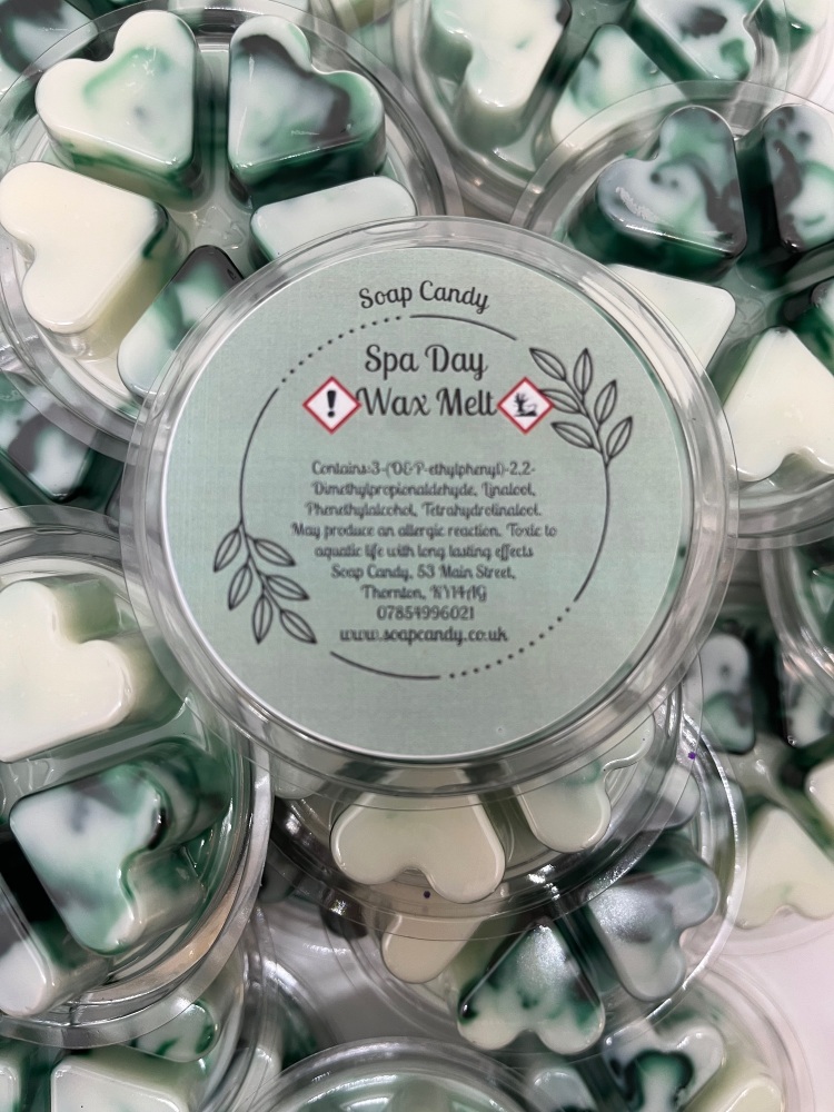 Spa Day Wax Melt Clamshell