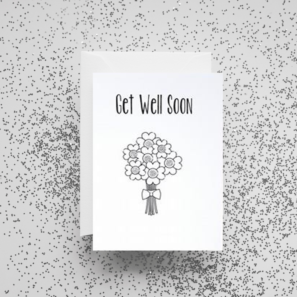 'Get Well Soon' Card