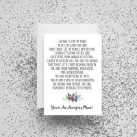 'I Know It Can Be Hard - You're An Amazing Mum' Card