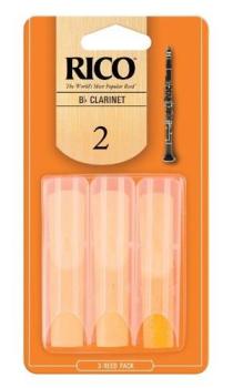 Rico Bb Clarinet Reed 2.0 - 3 Pack