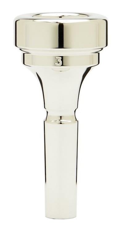 Denis Wick Brass band cornet silver plated mouthpiece 3