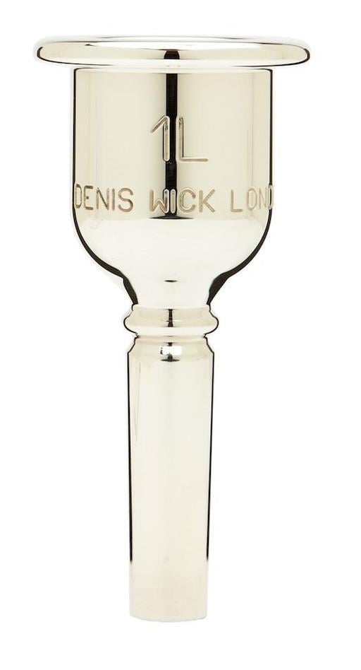 Denis Wick Tuba silver plated mouthpiece - Heritage Silver - 1L