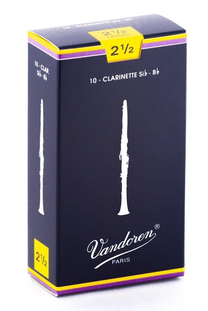 Vandoren Traditional Bb Clarinet Reed (Box 10)