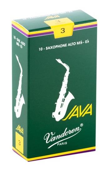 Vandoren Alto Sax Java Reed (Box 10) - Strength 3.0