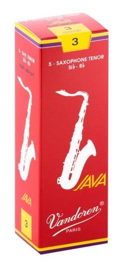 Vandoren Tenor Sax Java Red Cut Reed 3 (Box 5)