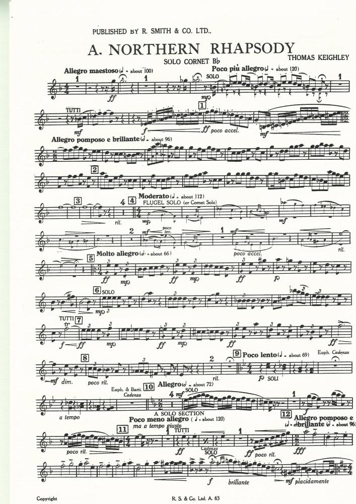 Northern Rhapsody for Brass Band - Thomas Keighley