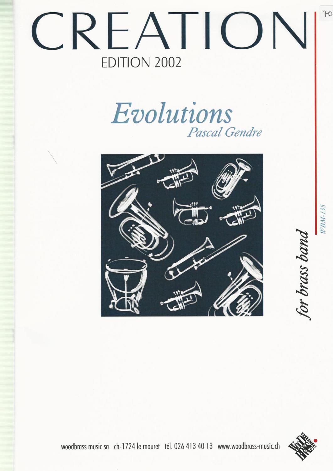 Evolutions for Brass Band - Pascal Gendre