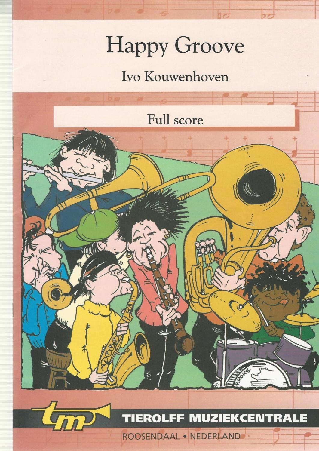 Happy Groove for Brass Band (4 Part - Level 2) - Ivo Kouwenhoven