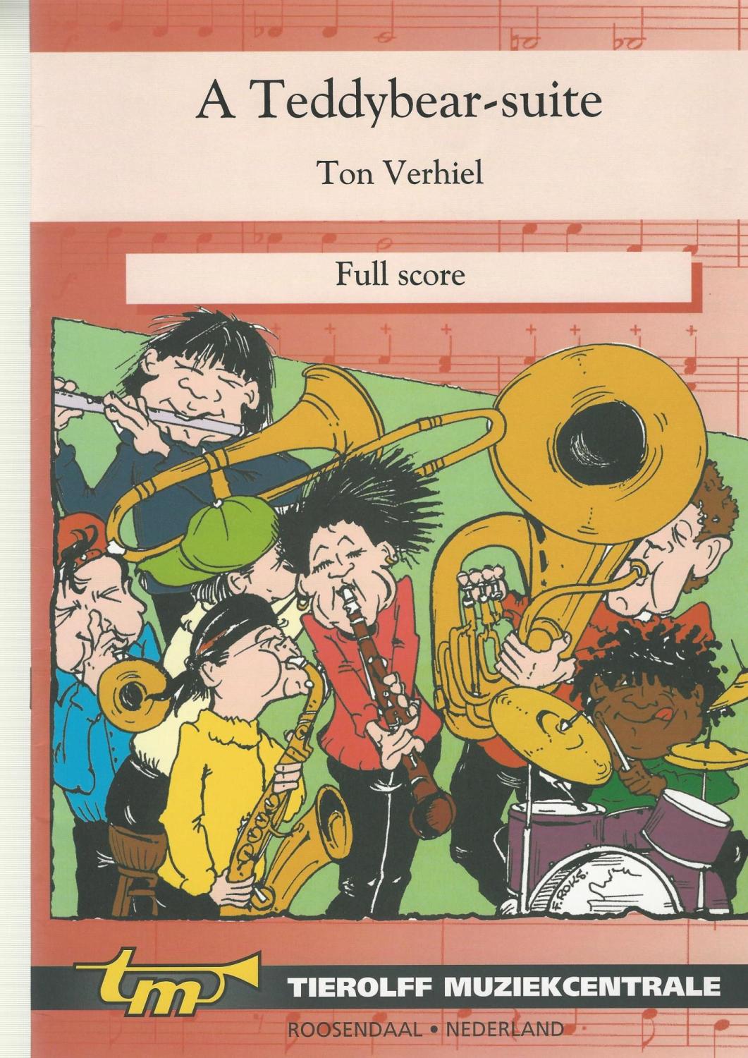 A Teddybear-suite for Brass Band (4-part Level 2) - Ton Verhiel