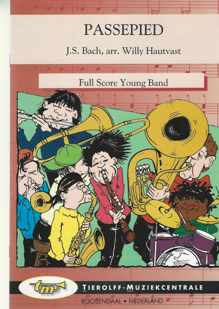 Passepied for Brass Band (4-part Level 2) - J.S. Bach arr. Willy Hautvast