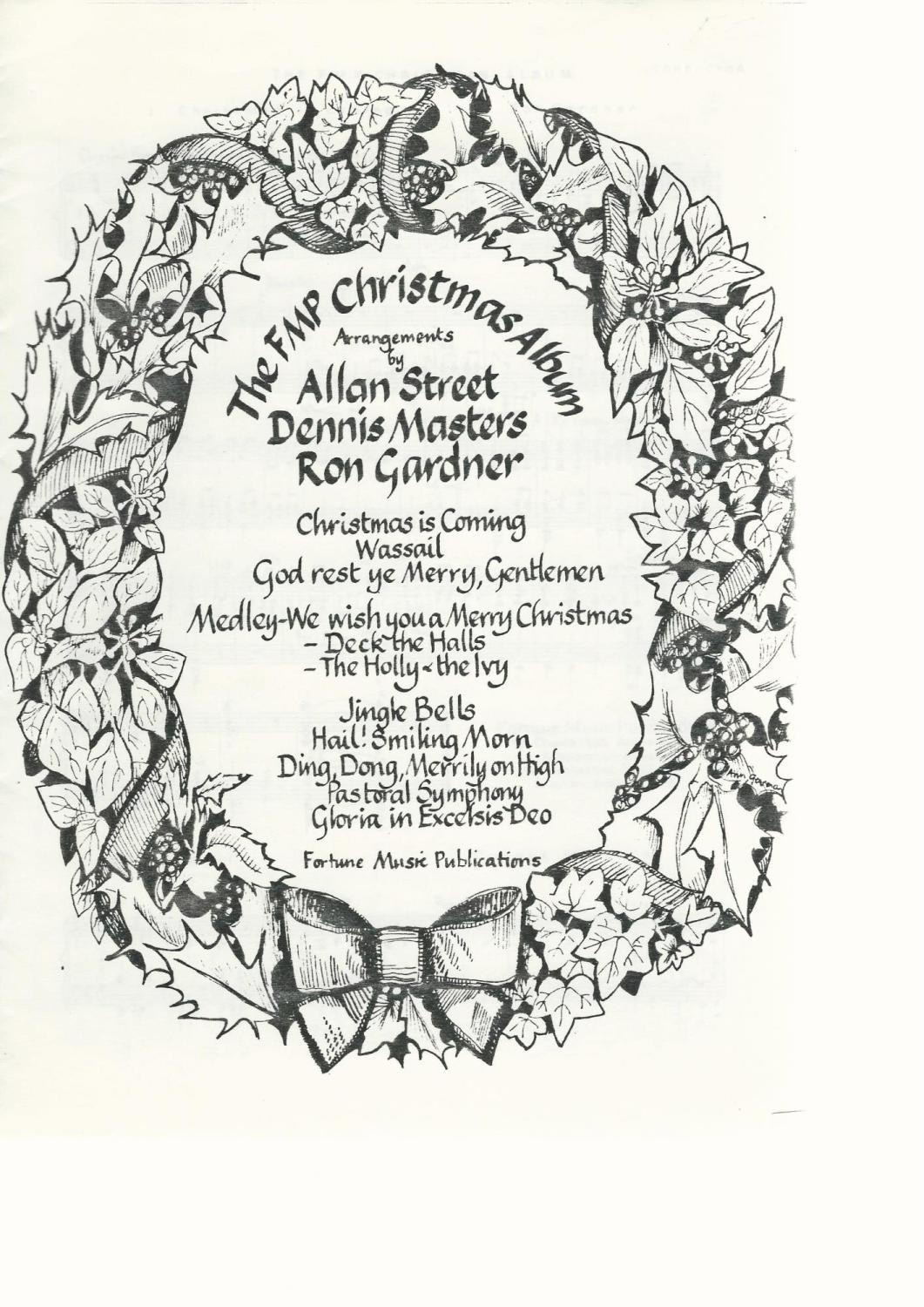 The FMP Christmas Album for Brass Band - arr. Allan Street, Dennis Masters,